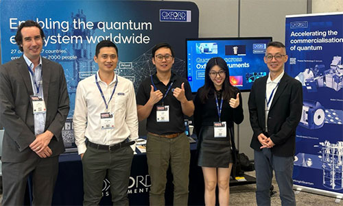 Oxford team at Quantum Australia 2024 Oxford team at Quantum Australia 2024
